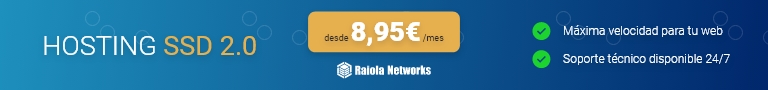 768x90 Hosting SSD - Raiola Networks: El Mejor Hosting de España
